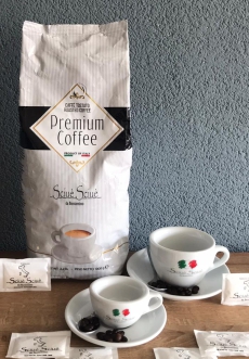 Unser Premiumkaffee schmeckt aus den Sciu-Sciu-Tassen besonders gut